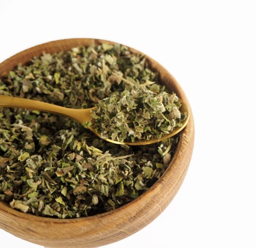 Suszony liść prawoślazu lekarskiego Althaea officinalis - surowiec zielarski