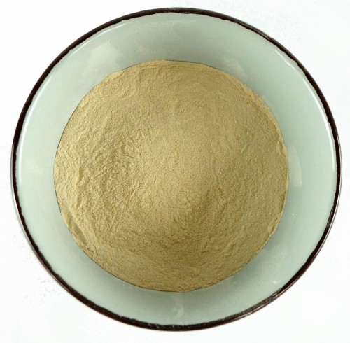 Ashwagandha, withania somnifera, powder in a bowl